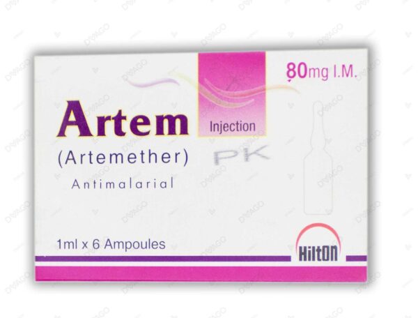 Artem Inj 80 Mg 6 Amp