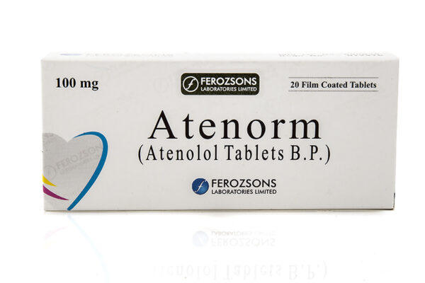 Atenorm 100mg tablet 20s